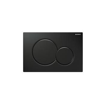 - GEBERIT Sigma 01 Przycisk spłukujący czarny błyszczący 115770DW5 - 115.770.DW.5 - Łazienki Szydłowski