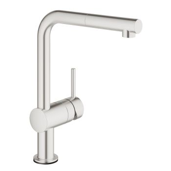 - GROHE-Minta Touch Elektroniczna bateria kuchenna kolor stal nierdzewna 31360DC1 - 31360DC1 - Łazienki Szydłowski