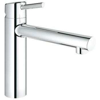 - GROHE-Concetto bateria kuchenna do montażu podokiennego chrom 31210001 - 31210001 - Łazienki Szydłowski