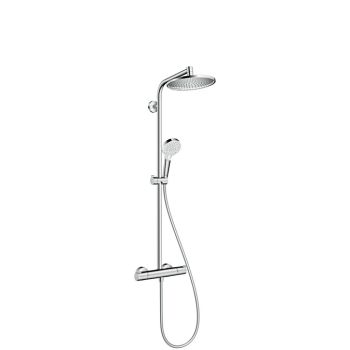 - HANSGROHE Komplet prysznicowy Crometta S 240 1jet chrom 27267000 - 27267000 - Łazienki Szydłowski