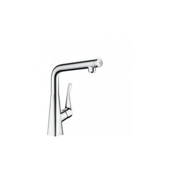 - HANSGROHE Metris Select bateria kuchenna kolor stal nierdzewna 14847800 - 14847800 - Łazienki Szydłowski