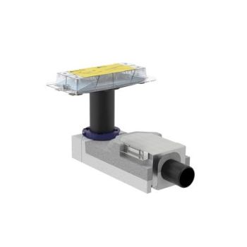 - GEBERIT CLEANLINE 60 Korpus odpływu liniowego wysokość montażu 90 154150001 - 154.150.00.1 - Łazienki Szydłowski