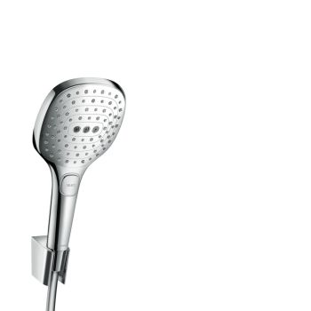 - HANSGROHE Raindance Select E Zestaw prysznicowy 120/Porter chrom 26700000 - 26700000 - Łazienki Szydłowski