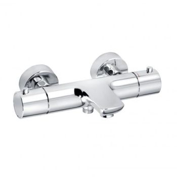 - KLUDI OBJEKTA Bateria wannowo-natryskowa z termostatem chrom 352010538 - 352010538 - Łazienki Szydłowski