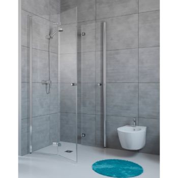  - RADAWAY Fuenta New KDD-B Kabina kwadratowa 80 cm część prawa 3840700101R - 384070-01-01R - Łazienki Szydłowski