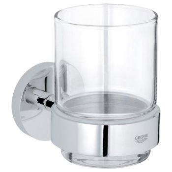 - GROHE-Essentials szklanka z uchwytem chrom 40447001 - 40447001 - Łazienki Szydłowski