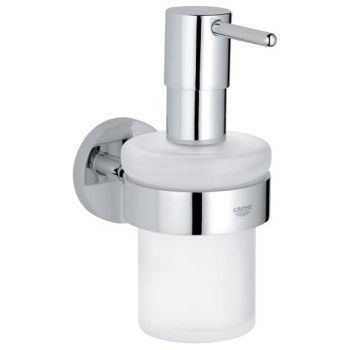 - GROHE-Essentials Dozownik na mydło z uchwytem chrom 40448001 - 40448001 - Łazienki Szydłowski