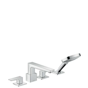 - HANSGROHE Metropol 4-otworowa bateria wannowa chrom 32552000 - 32552000 - Łazienki Szydłowski