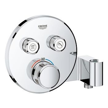  - GROHE-SmartControl Bateria termostatyczna do obsługi dwóch wyjść wody,chrom 29120000 - 29120000 - Łazienki Szydłowski