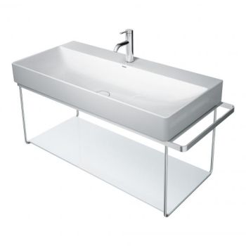  - DURAVIT DuraSquare Stelaż metalowy wiszący 106,5 x 45,1 cm chrom 0031041000 - 0031041000 - Łazienki Szydłowski