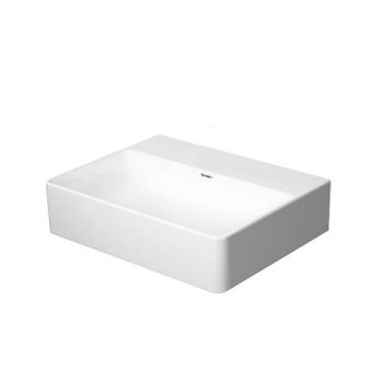  - DURAVIT DuraSquare Umywalka 45 x 35 cm bez otworu na baterię biały połysk 0732450070 - 0732450070 - Łazienki Szydłowski