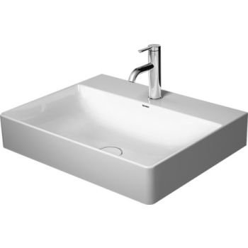  - DURAVIT DuraSquare Umywalka nablatowa 60 x 47 cm biały połysk 2353600041 - 2353600041 - Łazienki Szydłowski