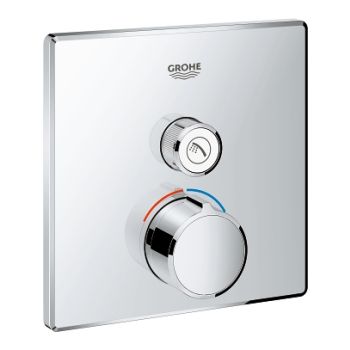  - GROHE-SmartControl Bateria podtynkowa do obsługi jednego wyjścia wody chrom 29147000 - 29147000 - Łazienki Szydłowski