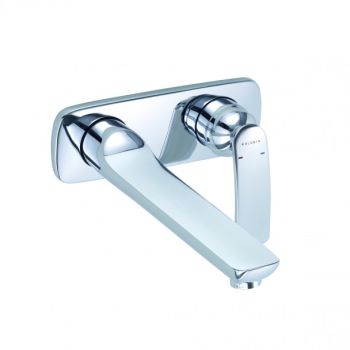 - KLUDI BALANCE bateria umywalkowa wysięg wylewki 23,5 cm chrom 522470575 - 522470575 - Łazienki Szydłowski