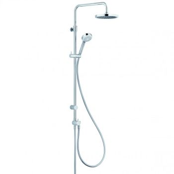  - KLUDI LOGO Dual Shower System zestaw prysznicowy chrom 680930500 - 6809305-00 - Łazienki Szydłowski