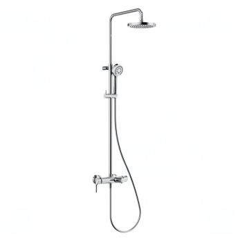  - KLUDI LOGO Dual Shower zestaw prysznicowy chrom 680830500 - 6808305-00 - Łazienki Szydłowski