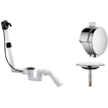  - KLUDI ROTEXA MULTI Zestaw odpływowo-przelewowy chrom 2120005N00 - 2120005N-00 - Łazienki Szydłowski