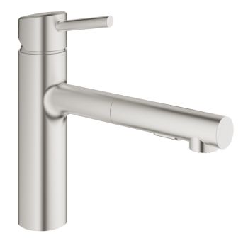 - GROHE-Concetto bateria kuchenna kolor stal nierdzewna 30273DC1 - 30273DC1 - Łazienki Szydłowski