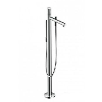- Axor Uno Bateria wannowa uchwyt Zero chrom 45416000 - 45416000 - Łazienki Szydłowski