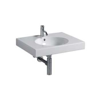  - GEBERIT PRECIOSA 2 Umywalka 60 x 50 cm, z otworem, bez przelewu biała 123262000 - 123262000 - Łazienki Szydłowski