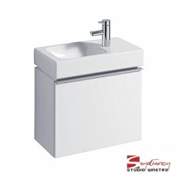  - GEBERIT iCON XS Szafka wisząca podumywalkowa z szufladą 52x30,7 cm biały połysk 502302012 - 502.302.01.2 - Łazienki Szydłowski