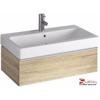  - GEBERIT iCon Szafka wisząca podumywalkowa 74x47,6 cm, dąb naturalny 502311JH1 - 502.311.JH.1 - Łazienki Szydłowski