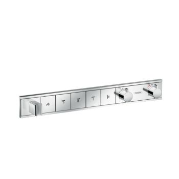 - HANSGROHE RainSelect Bateria termostatyczna do 5 odbiorników, chrom 15358000 - 15358000 - Łazienki Szydłowski