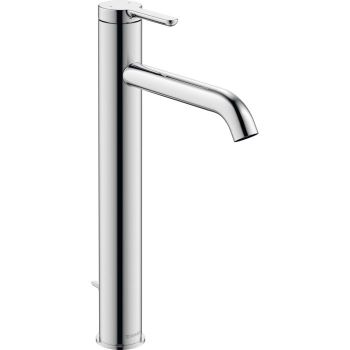 - DURAVIT C.1 bateria umywalkowa XL, z korkiem automatycznym, chrom C11040001010 - C11040001010 - Łazienki Szydłowski