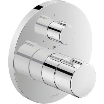 - DURAVIT C.1Termostatyczna bateria prysznicowa podtynkowa chrom C14200016010 - C14200016010 - Łazienki Szydłowski