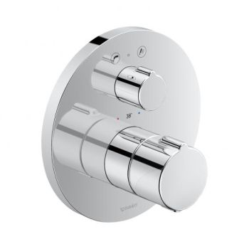 - DURAVIT C.1 Termostatyczna bateria wannowa chrom C15200018010 - C15200018010 - Łazienki Szydłowski