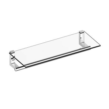  - KEUCO PLAN wieszak na ręcznik z półką szklaną 600 mm chrom 14975010000 - 14975010000 - Łazienki Szydłowski