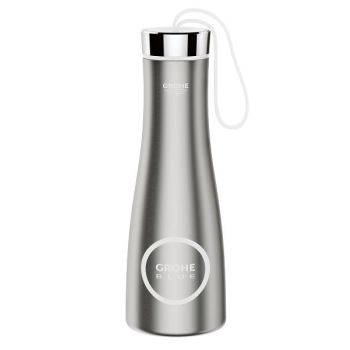 - GROHE-Blue Butelka termoaktywna kolor stal szlachetna 40848SD0 - 40848SD0 - Łazienki Szydłowski