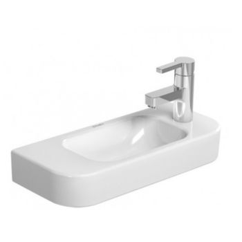 - DURAVIT Happy D.2 Umywalka wisząca mała 50x22 cm biały połysk 0711500008 - 0711500008 - Łazienki Szydłowski