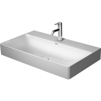 - DURAVIT DuraSquare umywalka meblowa 80x47 cm biały połysk 2353800041 - 2353800041 - Łazienki Szydłowski