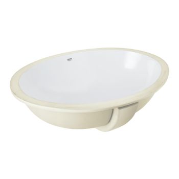 - GROHE-Bau Ceramic Umywalka podblatowa 56 x 42 cm biała 39423000 - 39423000 - Łazienki Szydłowski