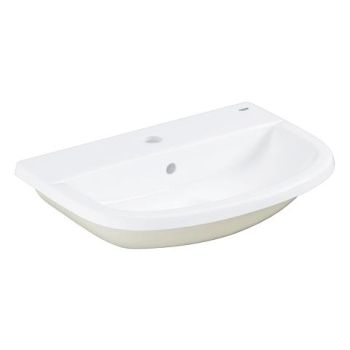 - GROHE-Bau Ceramic Umywalka wpuszczana w blat 56x40 cm biała 39422000 - 39422000 - Łazienki Szydłowski