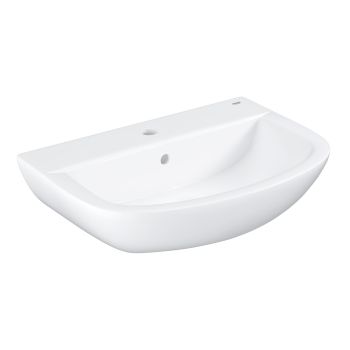 - GROHE-Bau Ceramic Umywalka 60,9 x 44,2 cm biała 39421000 - 39421000 - Łazienki Szydłowski