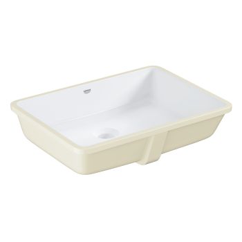 - GROHE-Cube Ceramic Umywalka 49,2x37 cm biały połysk z powłoką PureGuard 3948000H - 3948000H - Łazienki Szydłowski