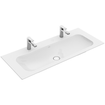  - VILLEROY & BOCH Finion umywalka meblowa 120 x 50 cm biała z powłoką CeramicPlus 4164C1R1 - 4164C1R1 - Łazienki Szydłowski