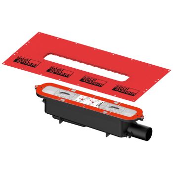  - TECEDrainprofile syfon odpływowy DN 50 - odpływ boczny 673002 - 673002 - Łazienki Szydłowski