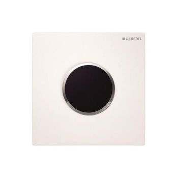 - GEBERIT Sigma zawór elektroniczny spłukujący do pisuaru bateryjny biały/chrom błyszczący/biały 116035KJ1 - 116.035.KJ.1 - Łazienki Szydłowski