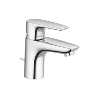- KLUDI PURE&SOLID bateria umywalkowa 75 chrom 343820575 - 343820575 - Łazienki Szydłowski