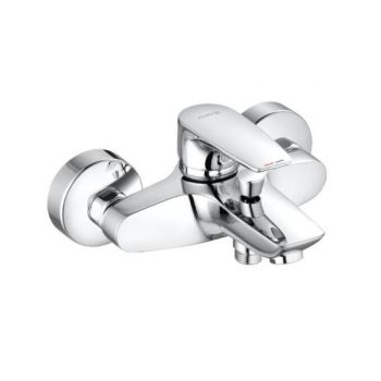 - KLUDI PURE&SOLID bateria wannowo-prysznicowa chrom 346810575 - 346810575 - Łazienki Szydłowski