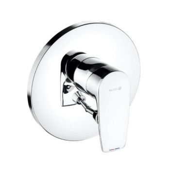 - KLUDI PURE&SOLID bateria wannowo-prysznicowa chrom 346500575 - 346500575 - Łazienki Szydłowski