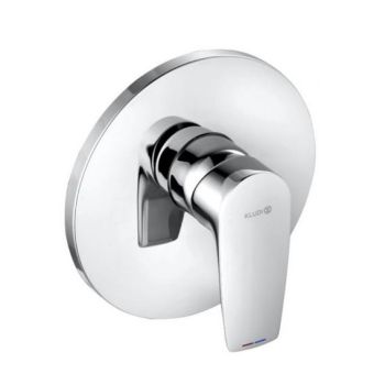 - KLUDI PURE&SOLID podtynkowa bateria prysznicowa chrom 346550575 - 346550575 - Łazienki Szydłowski