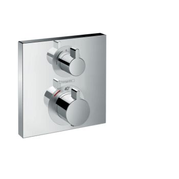 - HANSGROHE Ecostat Square Bateria termostatyczna do 1 odbiornika chrom 15712000 - 15712000 - Łazienki Szydłowski