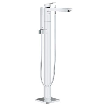  - GROHE-Eurocube Wolnostojąca bateria wannowa chrom 23672001 - 23672001 C+ - Łazienki Szydłowski