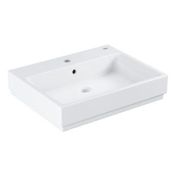 - GROHE-Cube Ceramic Umywalka wisząca 60 x 49 cm biały połysk 3947300H - 3947300H - Łazienki Szydłowski