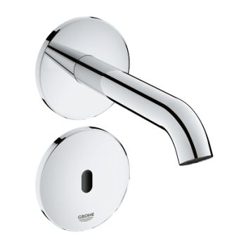  - GROHE-Essence E Elektroniczna bateria umywalkowa na 230 V chrom 36447000 - 36447000 - Łazienki Szydłowski