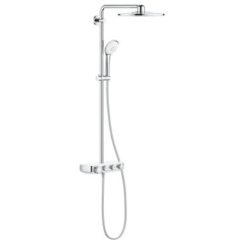 - GROHE-SmartControl System 310 zestaw prysznicowy z baterią termostatyczną moon white 26507LS0 - 26507LS0 - Łazienki Szydłowski